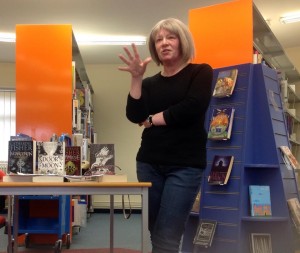 Catherine Fisher's talk at Cyncoed Library, Cardiff Met, for World Book Day 2016