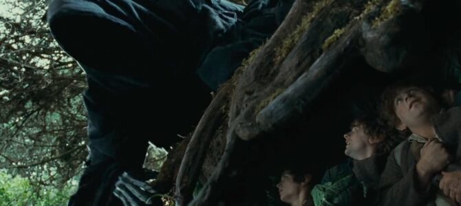 Tolkien’s Hobbits, a Black Rider, and a Tree Root: chasing a visual chain